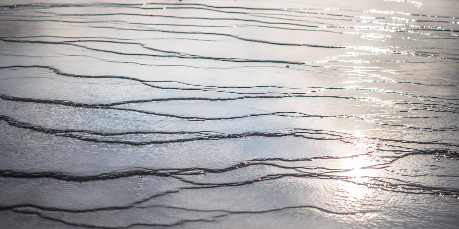 Fine Yellowstone National Park photography print of acid water ripples caused my seismic vibrations. 