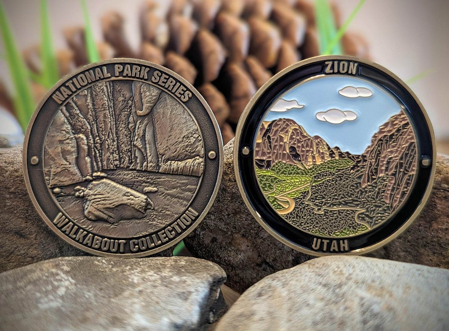 ZION NATIONAL PARK CHALLENGE COIN