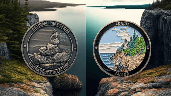 ACADIA NATIONAL PARK CHALLENGE COIN