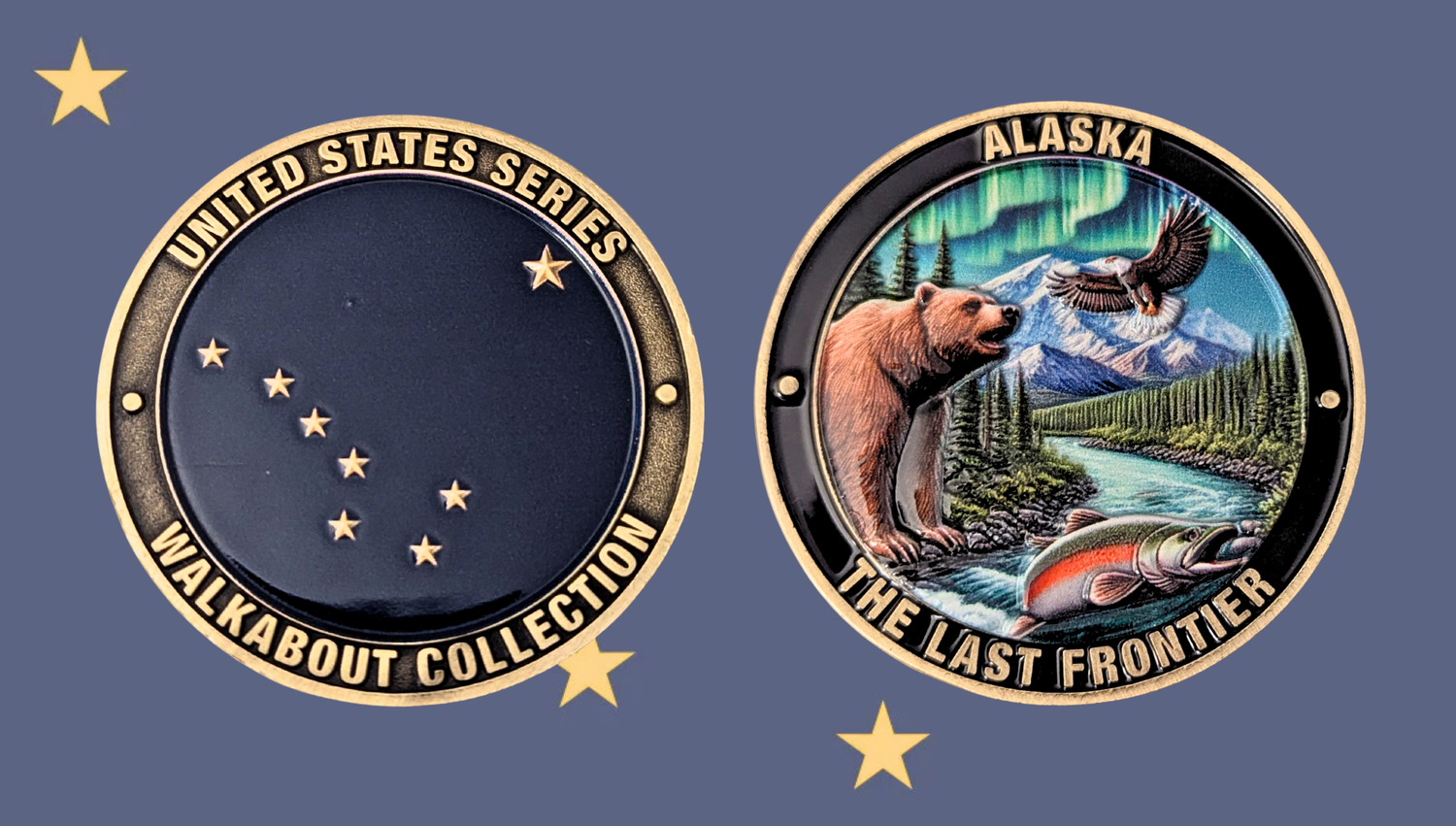 ALASKA STATE CHALLENGE COIN