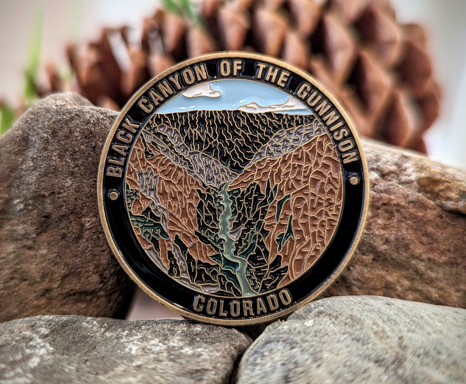 BLACK CANYON OF THE GUNNISON NATIONAL PARK CHALLENGE COIN