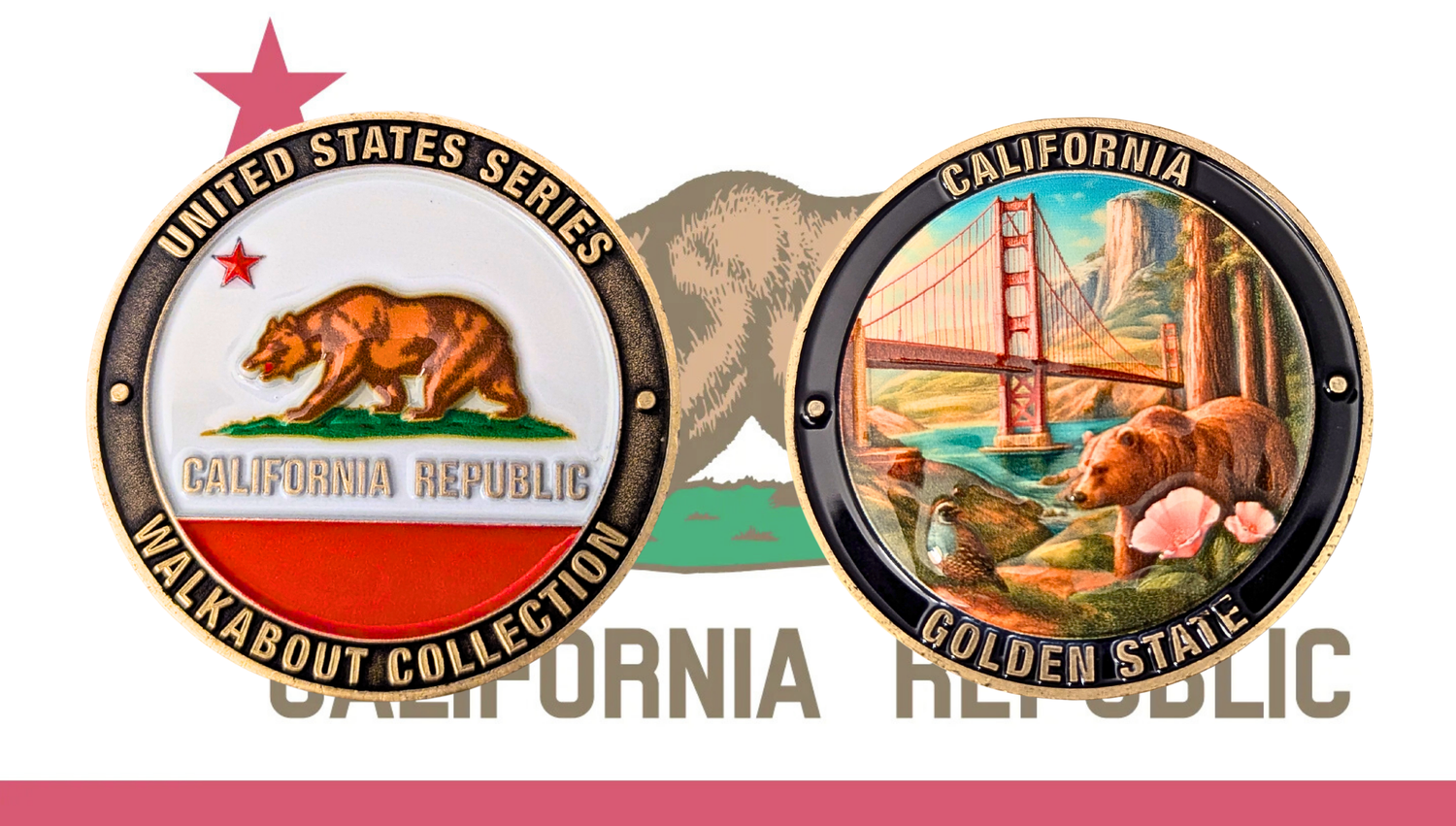 CALIFORNIA STATE CHALLENGE COIN