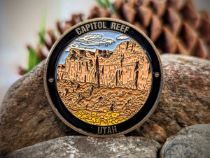 CAPITOL REEF NATIONAL PARK CHALLENGE COIN