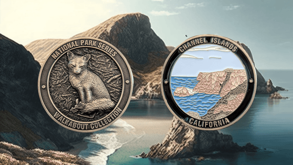 CHANNEL ISLANDS NATIONAL PARK CHALLENGE COIN
