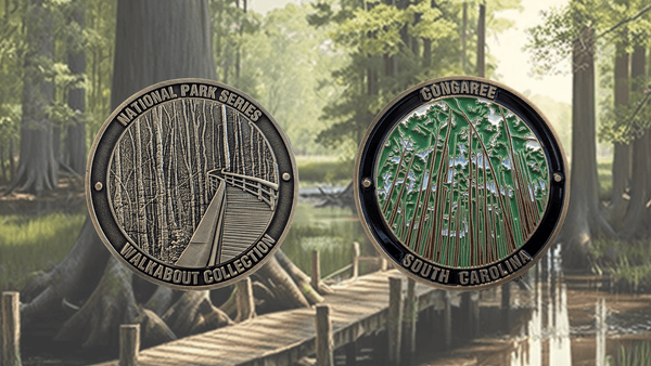 CONGAREE NATIONAL PARK CHALLENGE COIN