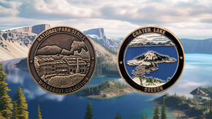 PACIFIC CREST TRAIL NATIONAL PARKS CHALLENGE COINS BUNDLE