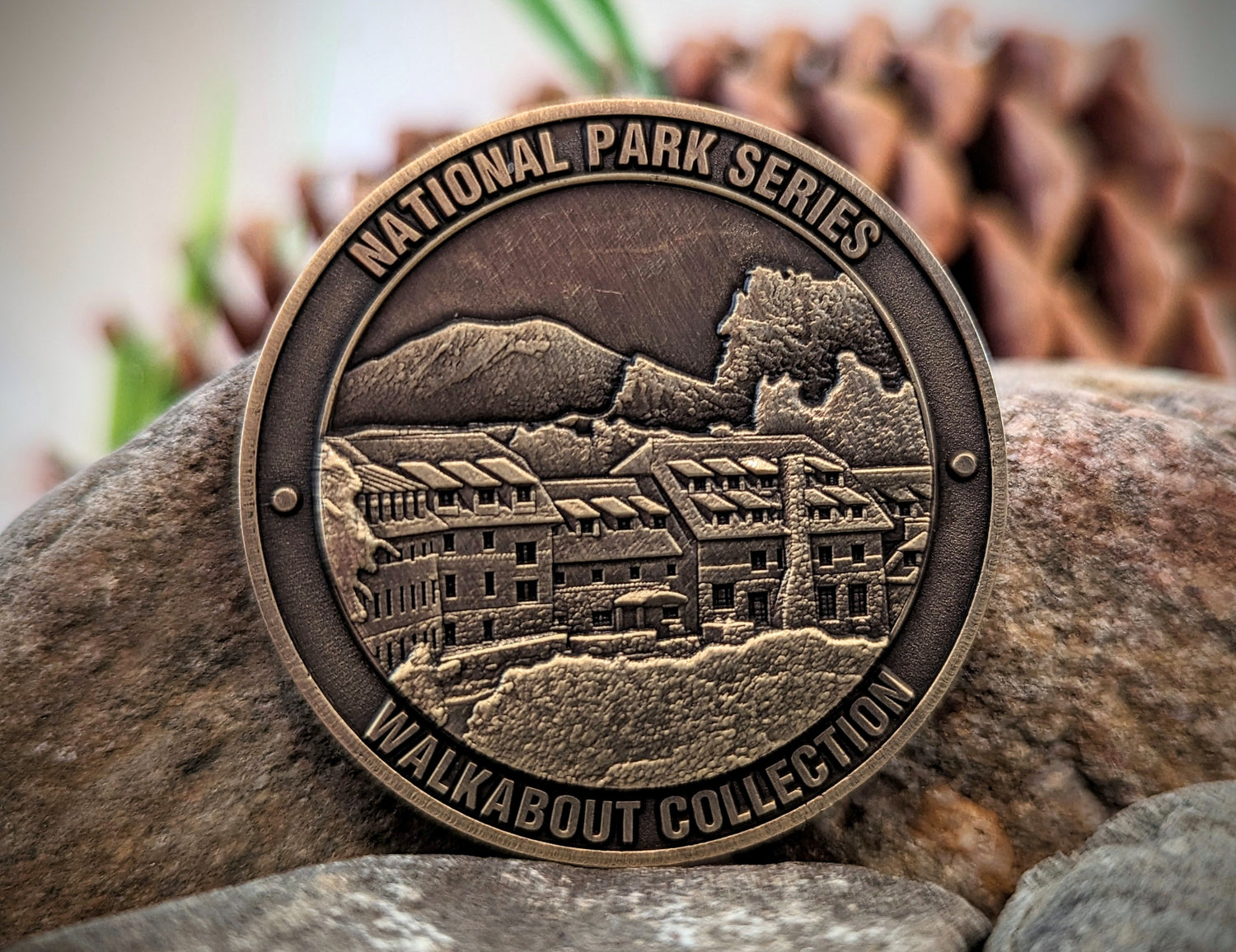 CRATER LAKE NATIONAL PARK CHALLENGE COIN