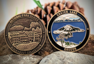 CRATER LAKE NATIONAL PARK CHALLENGE COIN