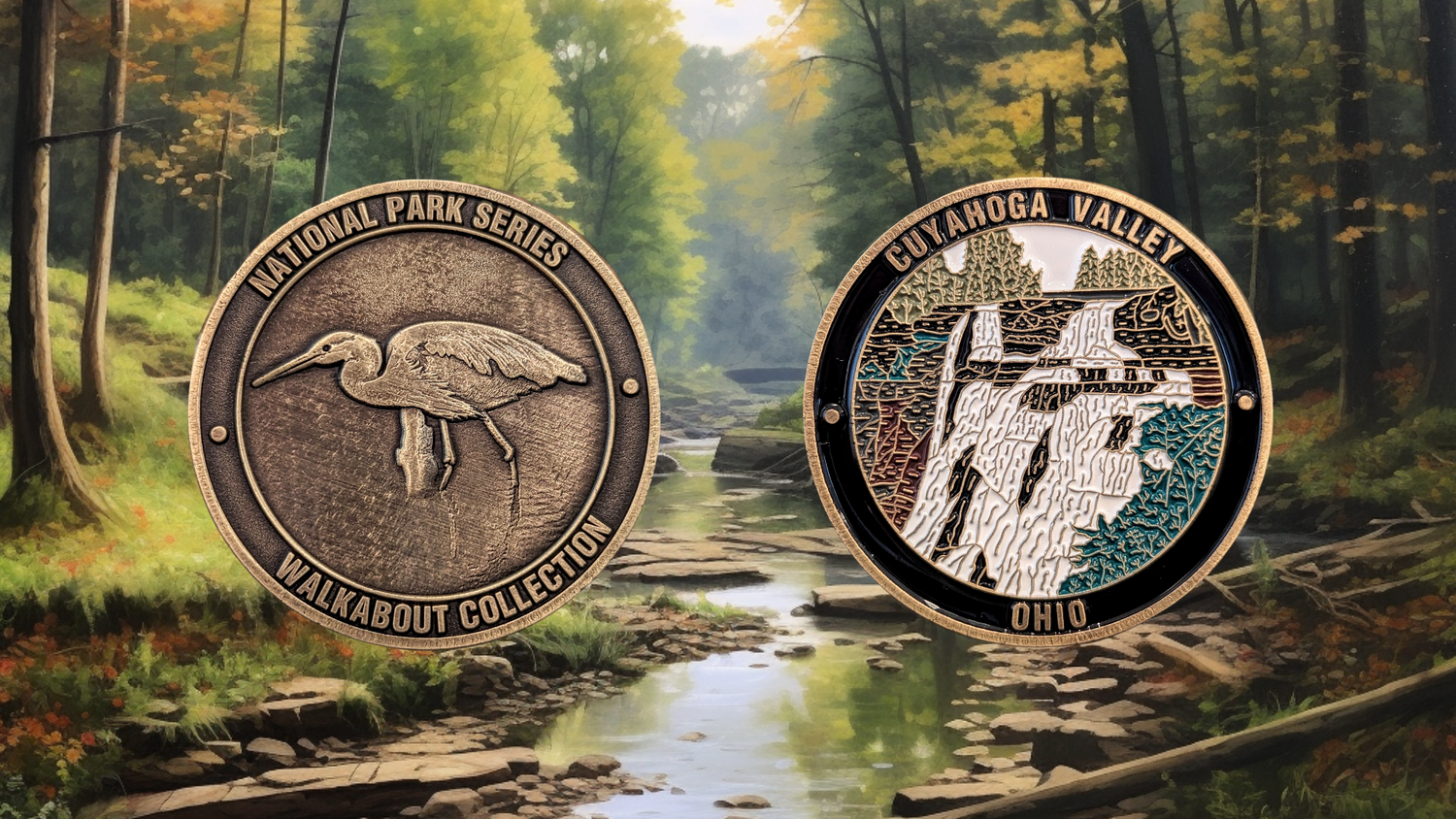 CUYAHOGA VALLEY NATIONAL PARK CHALLENGE COIN