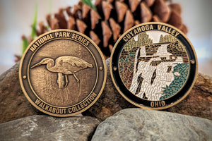 CUYAHOGA VALLEY NATIONAL PARK CHALLENGE COIN