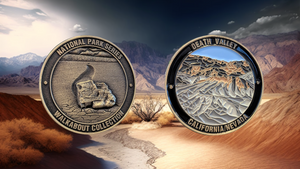 CALIFORNIA NATIONAL PARKS CHALLENGE COINS BUNDLE