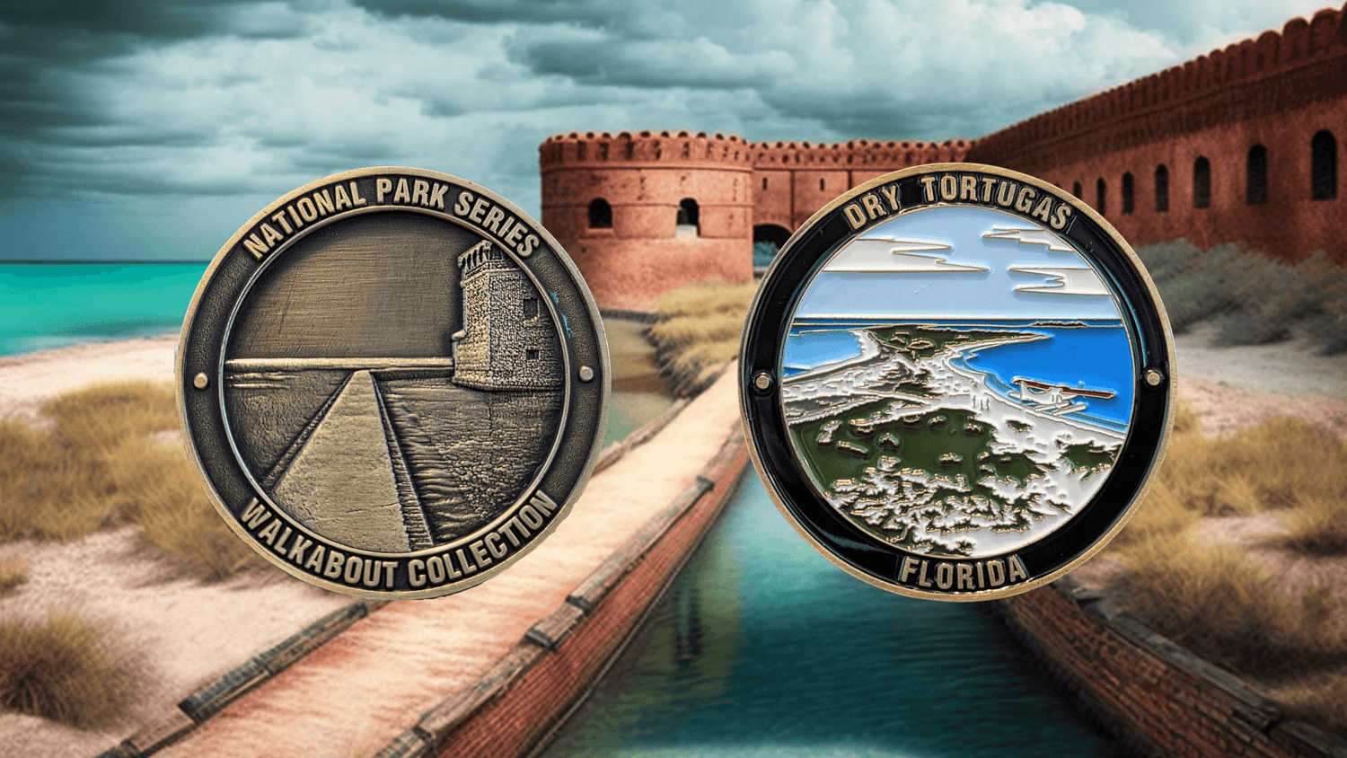 DRY TORTUGAS NATIONAL PARK CHALLENGE COIN
