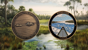 FLORIDA NATIONAL PARKS CHALLENGE COINS BUNDLE
