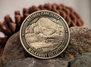 GLACIER NATIONAL PARK CHALLENGE COIN