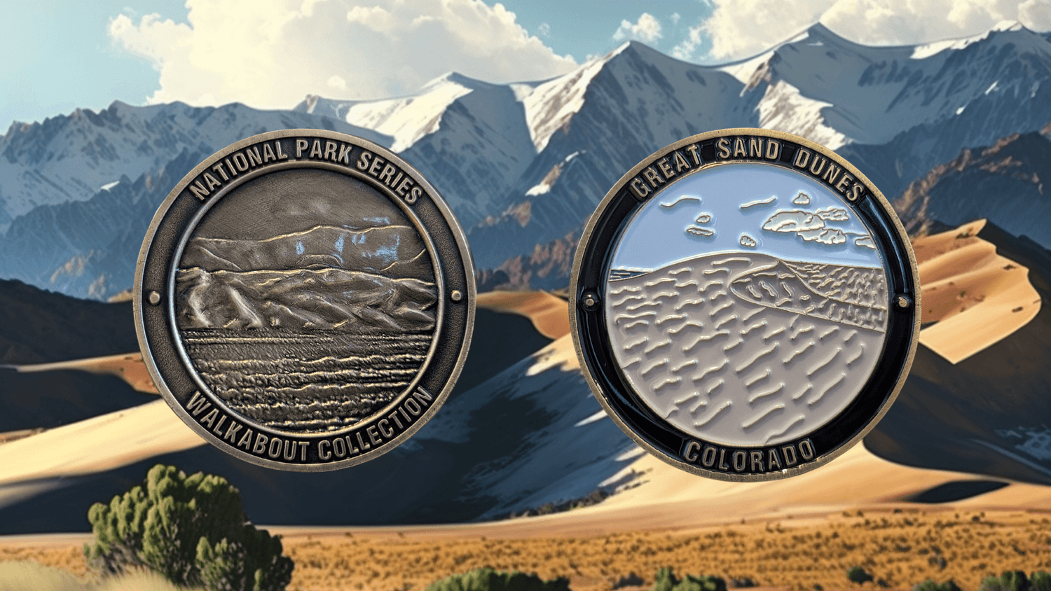 GREAT SAND DUNES NATIONAL PARK CHALLENGE COIN