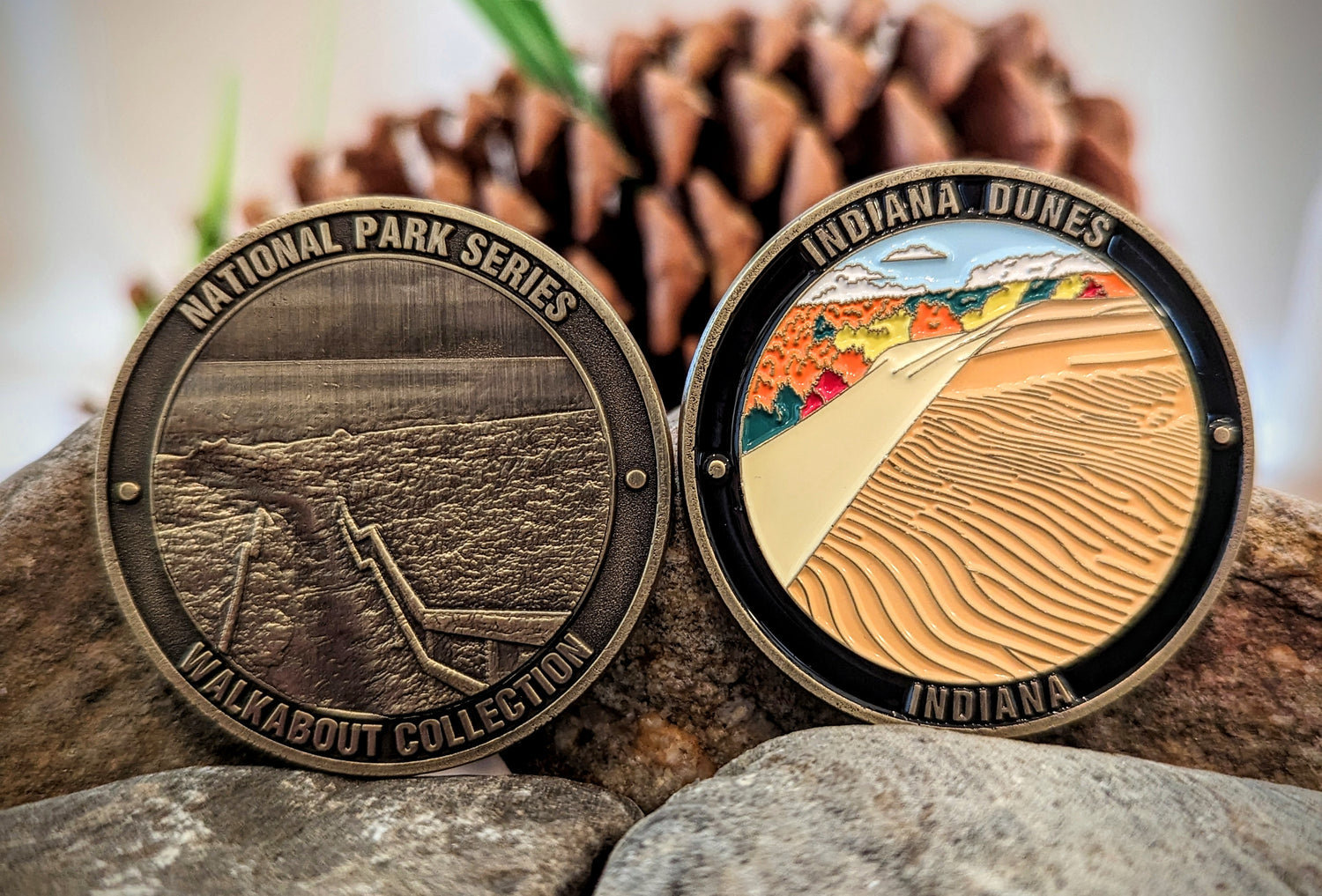 INDIANA DUNES NATIONAL PARK CHALLENGE COIN