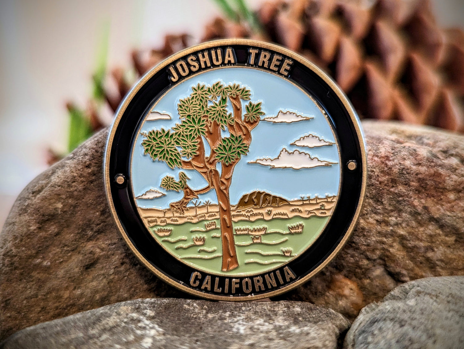 JOSHUA TREE NATIONAL PARK CHALLENGE COIN