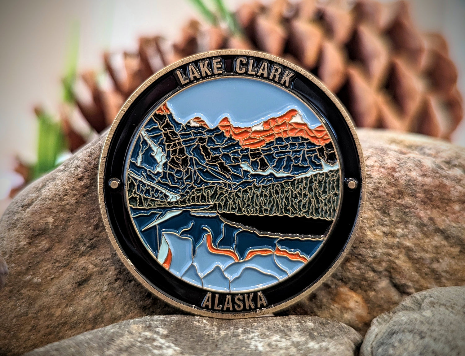 LAKE CLARK NATIONAL PARK CHALLENGE COIN