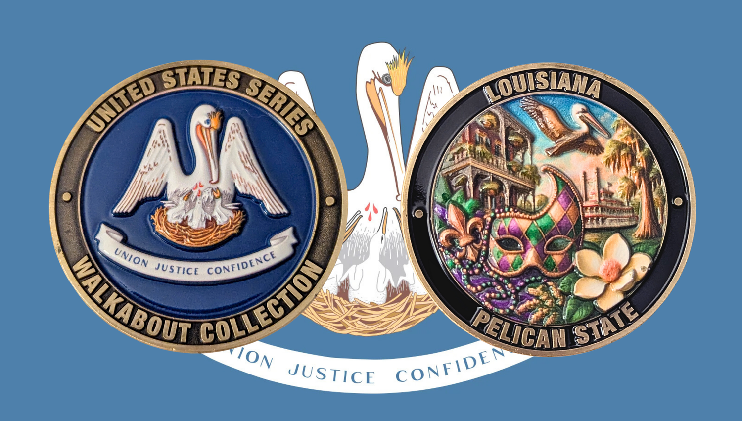 LOUISIANA STATE CHALLENGE COIN