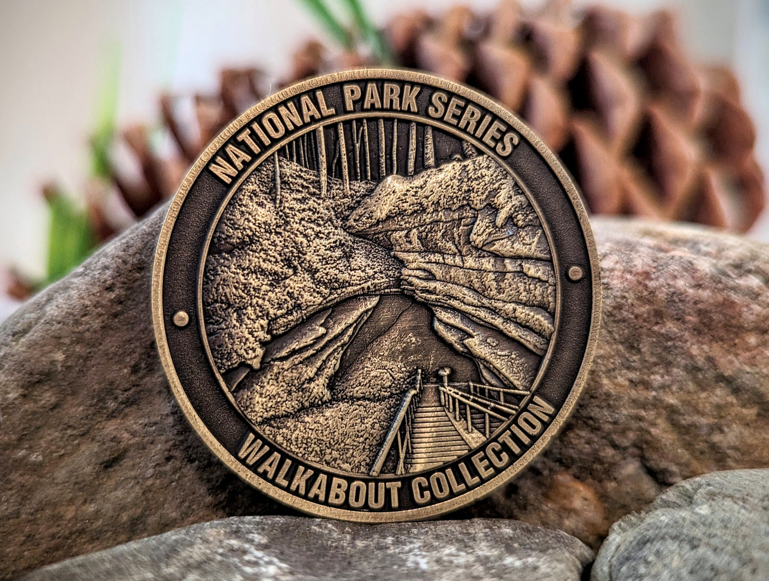 MAMMOTH CAVE NATIONAL PARK CHALLENGE COIN