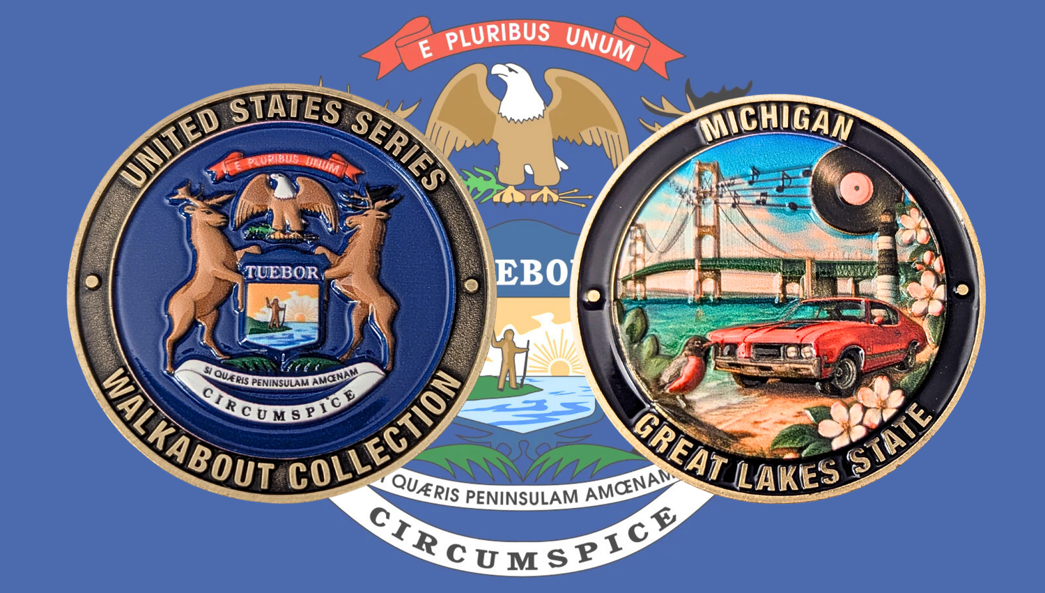 MICHIGAN STATE CHALLENGE COIN