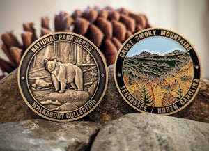 GREAT SMOKY MOUNTAINS NATIONAL PARK CHALLENGE COIN