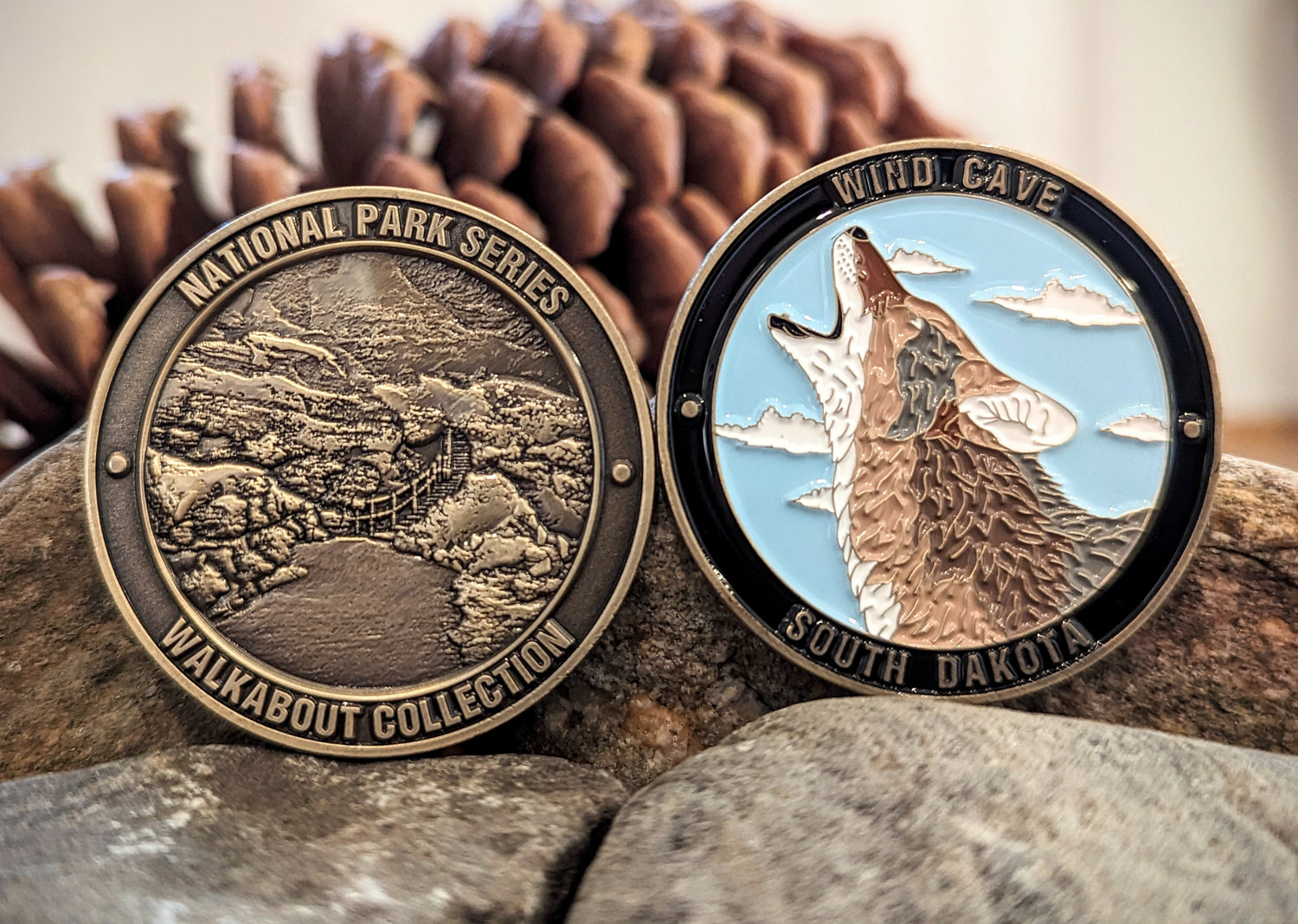 WIND CAVE NATIONAL PARK CHALLENGE COIN