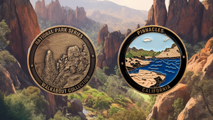 CALIFORNIA NATIONAL PARKS CHALLENGE COINS BUNDLE