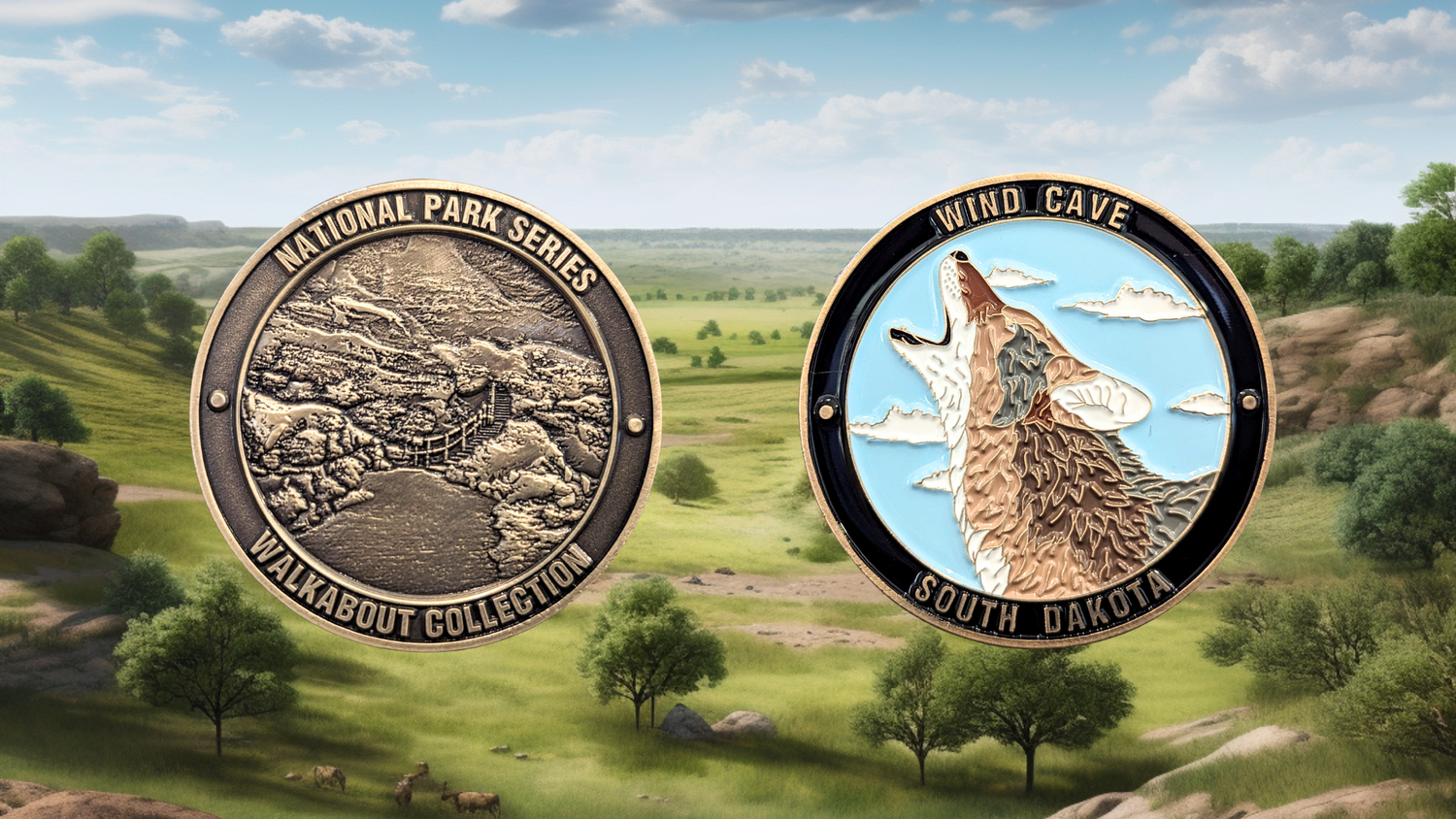 WIND CAVE NATIONAL PARK CHALLENGE COIN