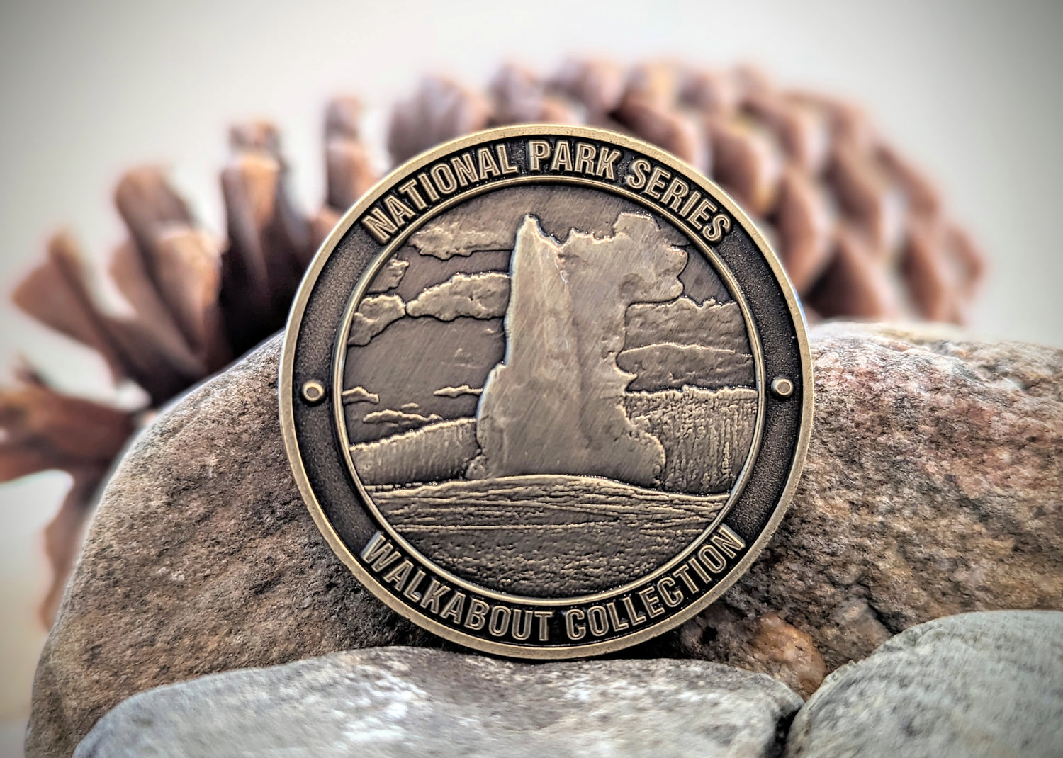 YELLOWSTONE NATIONAL PARK CHALLENGE COIN