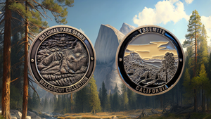 CALIFORNIA NATIONAL PARKS CHALLENGE COINS BUNDLE