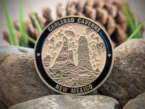 CARLSBAD CAVERNS NATIONAL PARK CHALLENGE COIN
