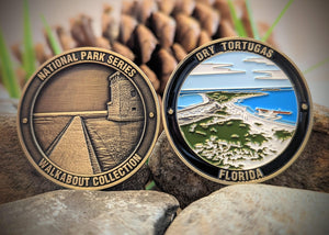 DRY TORTUGAS NATIONAL PARK CHALLENGE COIN