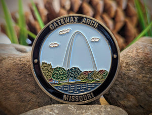 GATEWAY ARCH NATIONAL PARK CHALLENGE COIN