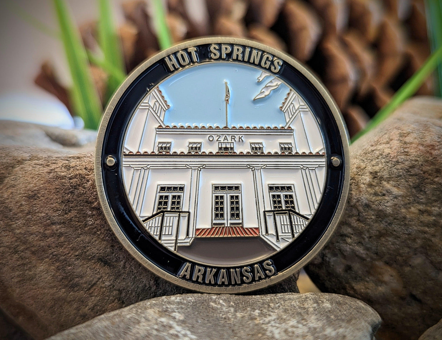 HOT SPRINGS NATIONAL PARK CHALLENGE COIN