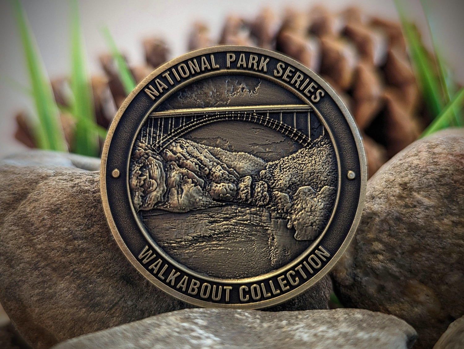 NEW RIVER GORGE NATIONAL PARK CHALLENGE COIN