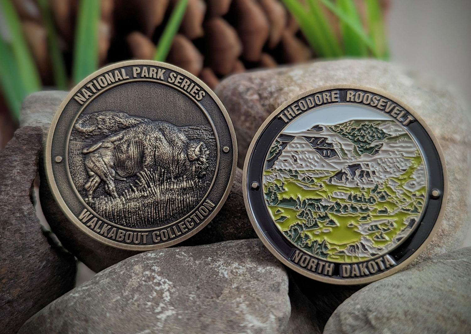 THEODORE ROOSEVELT NATIONAL PARK CHALLENGE COIN