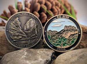 BIG BEND NATIONAL PARK CHALLENGE COIN