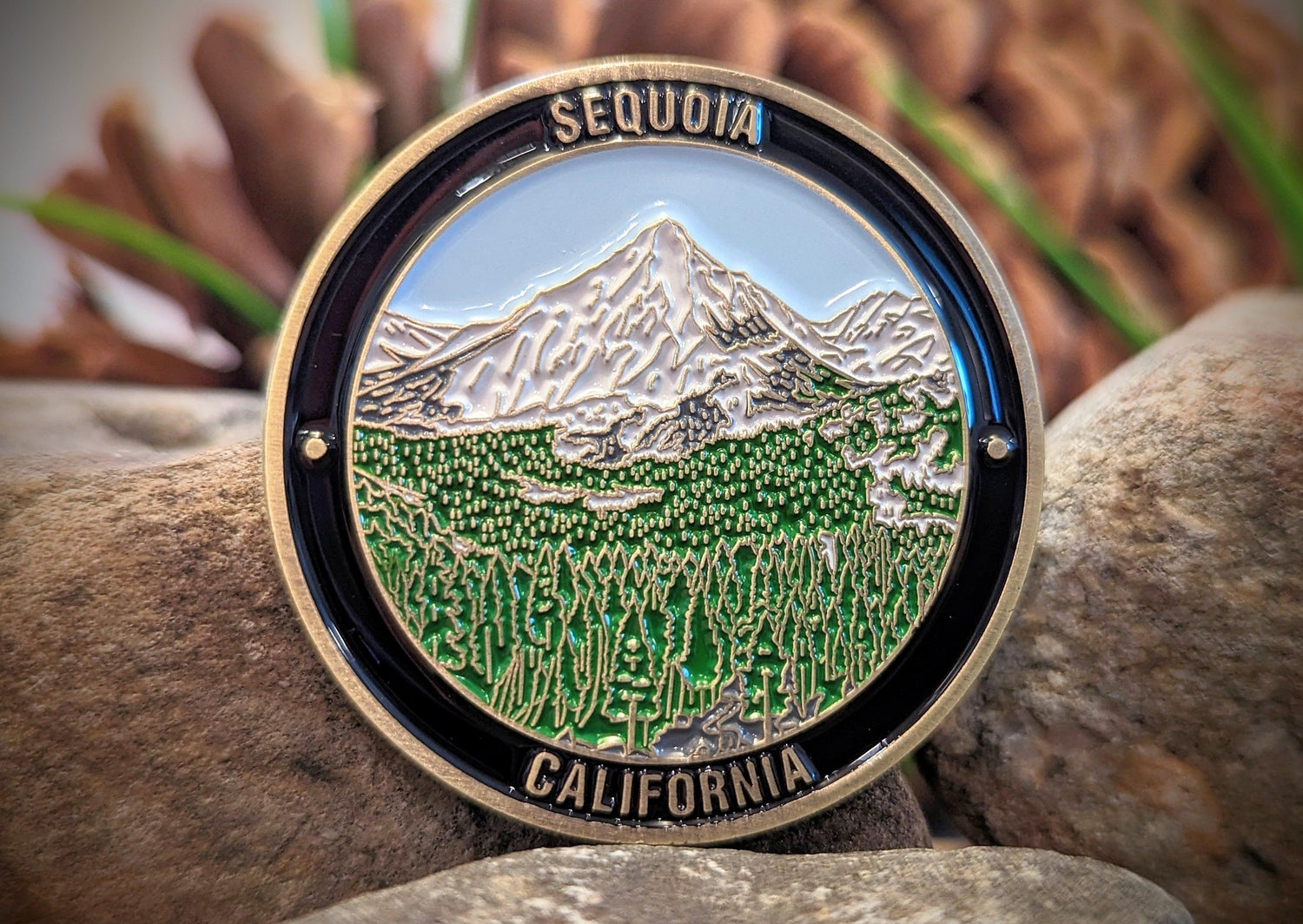 SEQUOIA NATIONAL PARK CHALLENGE COIN