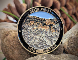 DEATH VALLEY NATIONAL PARK CHALLENGE COIN