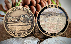 BADLANDS NATIONAL PARK CHALLENGE COIN