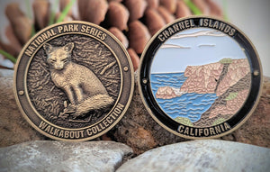 CHANNEL ISLANDS NATIONAL PARK CHALLENGE COIN