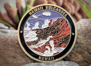 HAWAII VOLCANOES NATIONAL PARK CHALLENGE COIN